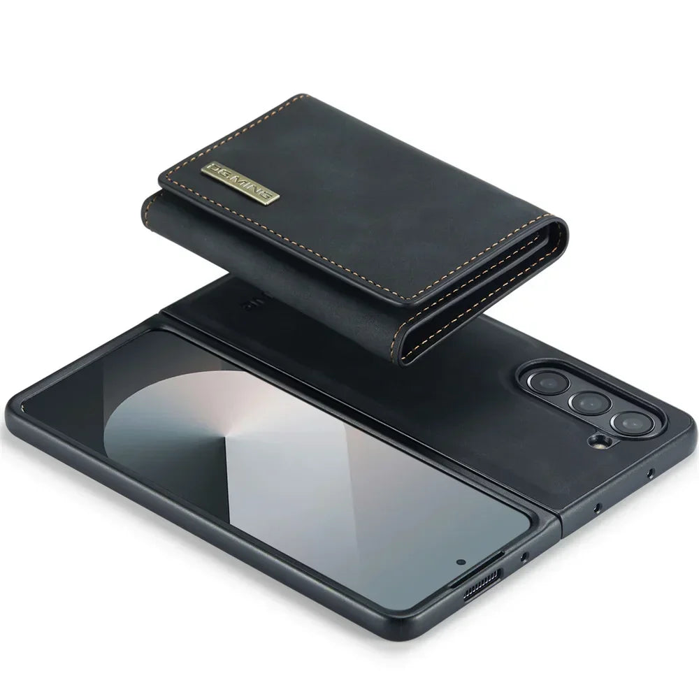 Multi-Card Wallet Leather Case