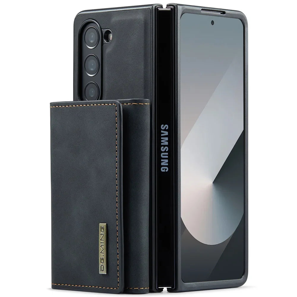 Multi-Card Wallet Leather Case